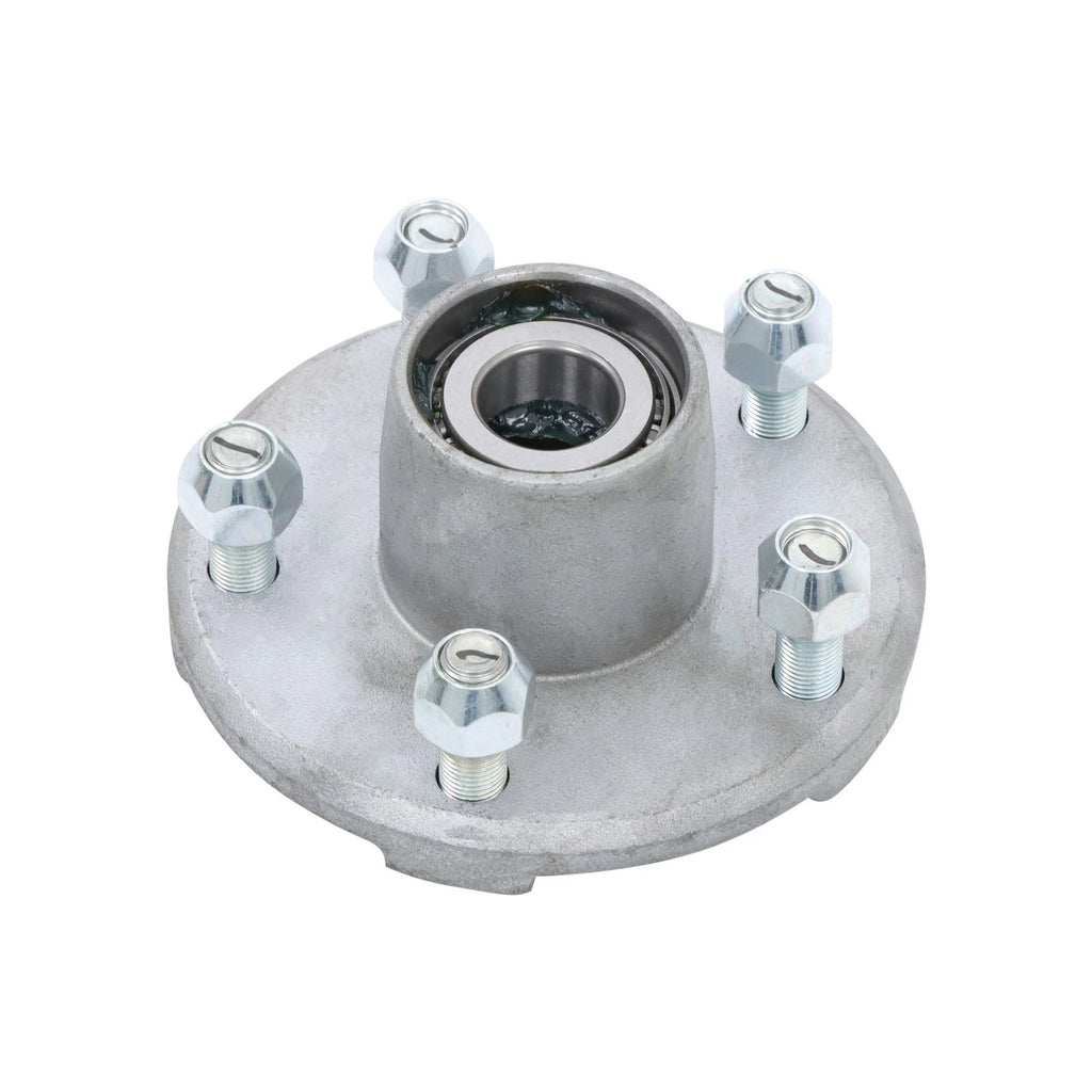 2X Pre-Assembled Galvanized Trailer Hub Kit for Trailer (2000 lbs)