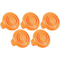 Set of 5 Trimmer Spool Cap Covers 50006531 WA6531 for Worx WG156 WG160