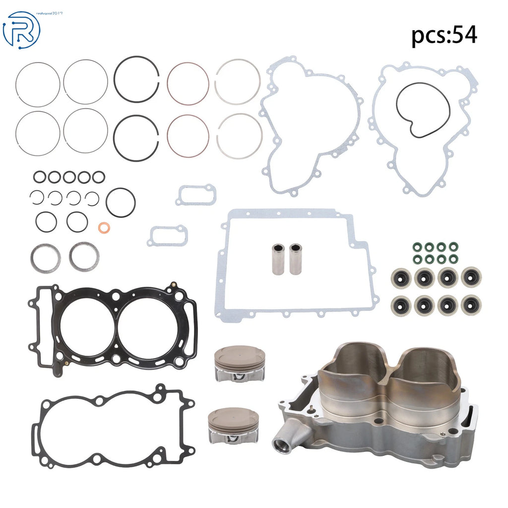 Engine Cylinder Piston Overhaul Kit for Polaris RZR 900 XP (93mm Bore) 3022278