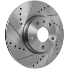 Set of 4 Brake Disc Rotors for Ford Fusion Lincoln MKZ (2013–2016)