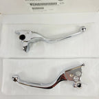 Chrome Slotted Hand Control Lever Kit for Harley Davidson Touring (2021–2025) 36700274
