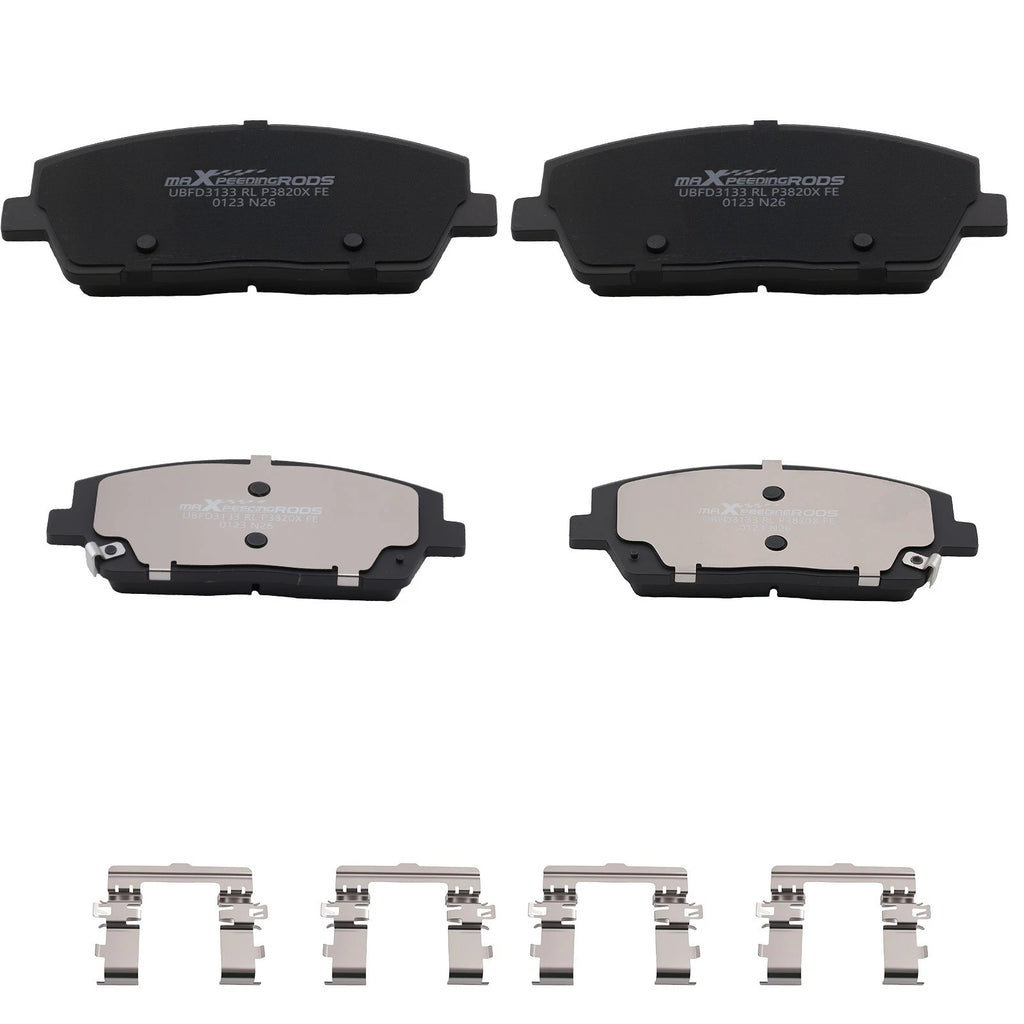 Set of 2 Front Brake Pads for Hyundai Palisade, Kia Telluride (2020–2025)