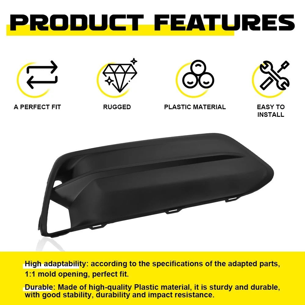 Set of 2 Fog Light Covers for Honda Accord (2018–2020)
