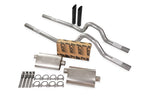 Dual Exhaust Kit 2.5" Borla Pro XS Rear Exit for GM C/K10 1981–1987
