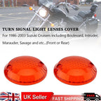 Turn Signal Light Lens Cover for Suzuki Intruder 1400 VX800 (T9)