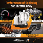 Throttle Body for Dodge Dart (2013-2016) 2.0L/2.4L