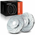 Front Side Drilled Rotors for Honda Accord (2003–2012)