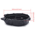 Black Clear Left Engine Stator Cover Crankcase Protector for Yamaha YZF-R1 (2015–2024)