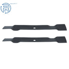 Set of 2 Steel Mulching Blades for John Deere 42"