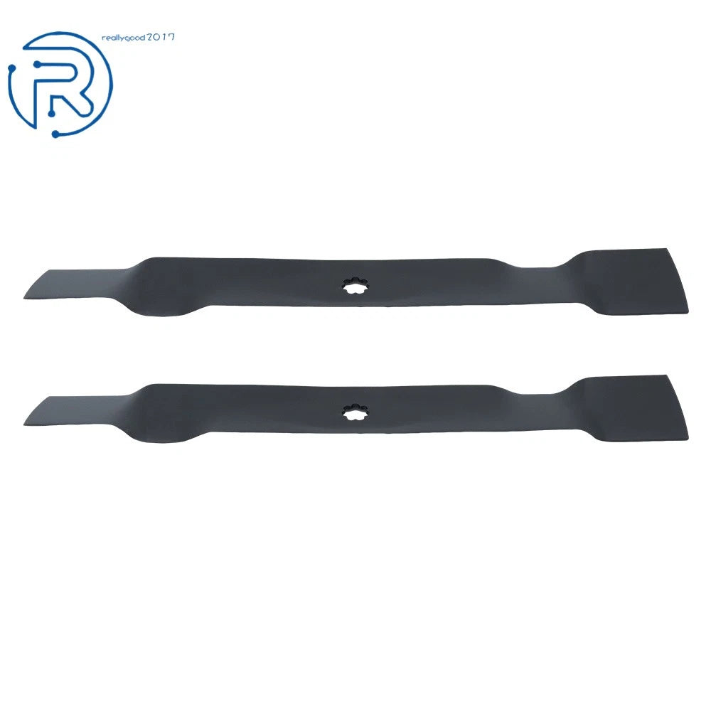 Set of 2 Steel Mulching Blades for John Deere 42"