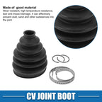Outer CV Joint Boot Kit with Clamps for Volkswagen Phaeton (2004–2006)