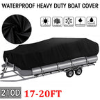 Trailerable Pontoon Boat Cover for Neverland (17'–20') Waterproof