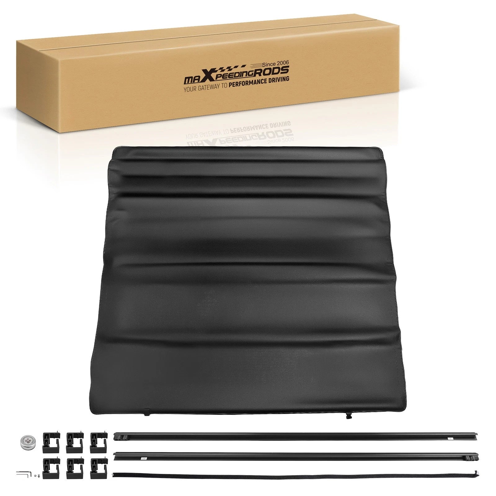Soft Roll-Up Tonneau Cover 6.9FT for GMC Sierra 2500HD 3500HD 2020-2026