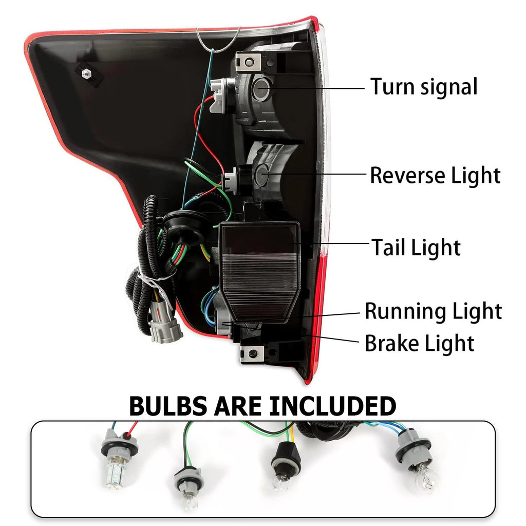 Right Passenger Side Rear Tail Light Assembly for Nissan Titan XD (2016–2023)