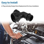 Engine Coolant Hose Connector for Audi Q2 (2016–2020) 5Q0122291BQ