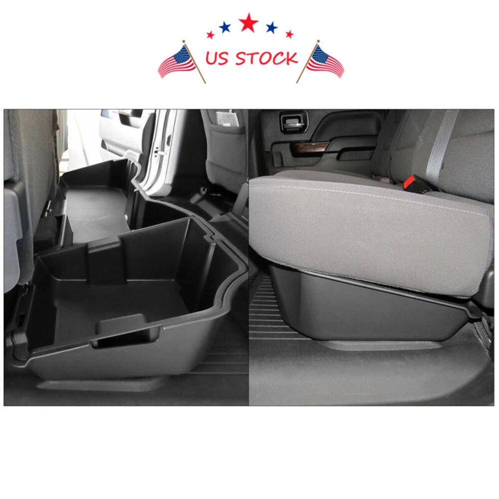 Underseat Storage Box for Chevrolet Silverado/Sierra 1500 Crew Cab (2014-2019)