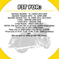 25mm Wheel Bearings 9276 Y for Harley-Davidson Road Glide Custom FLTRX (2010–2013)