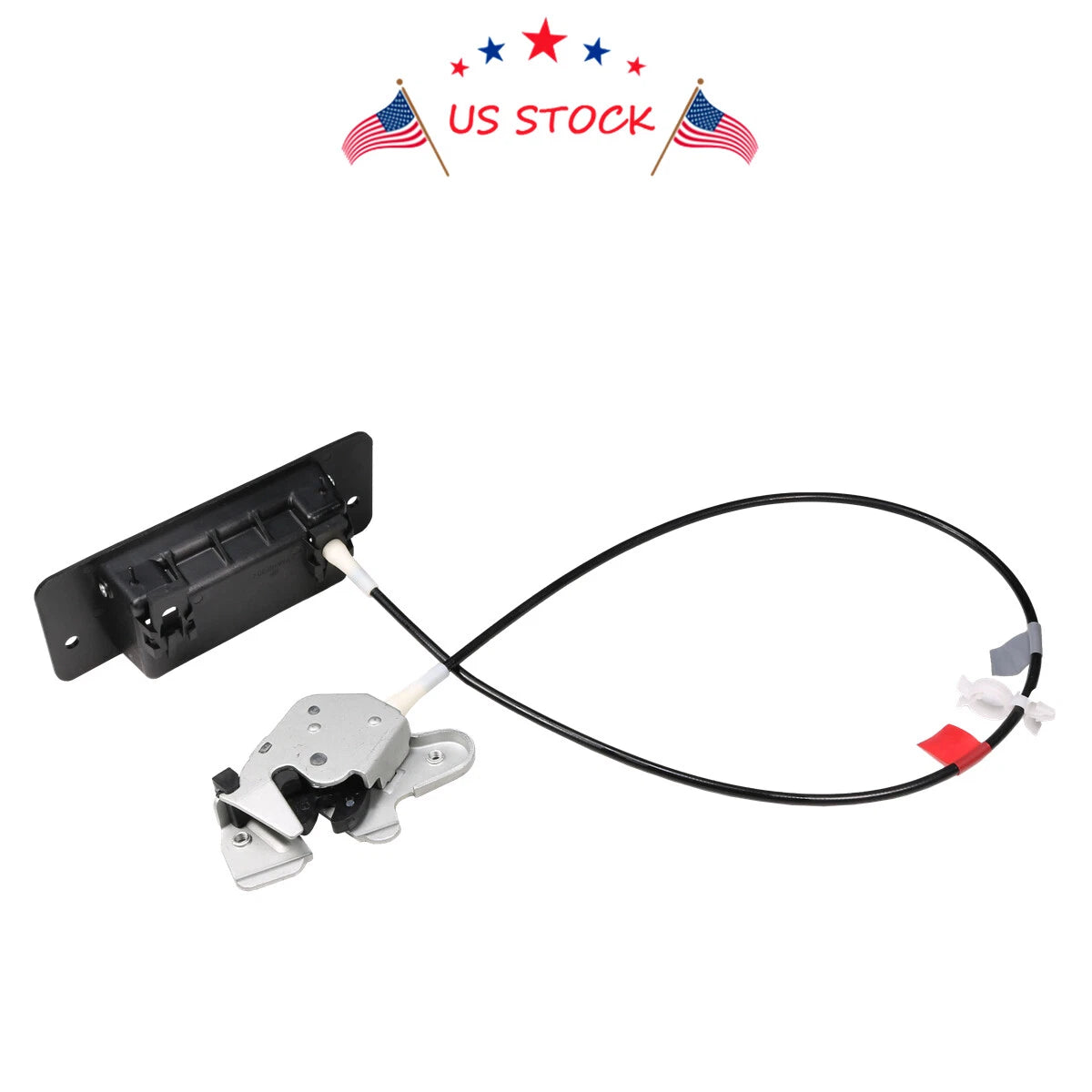 Right Side Hinged Door Latch with Handle for Ford E250 E150 E350 (2003-2014)