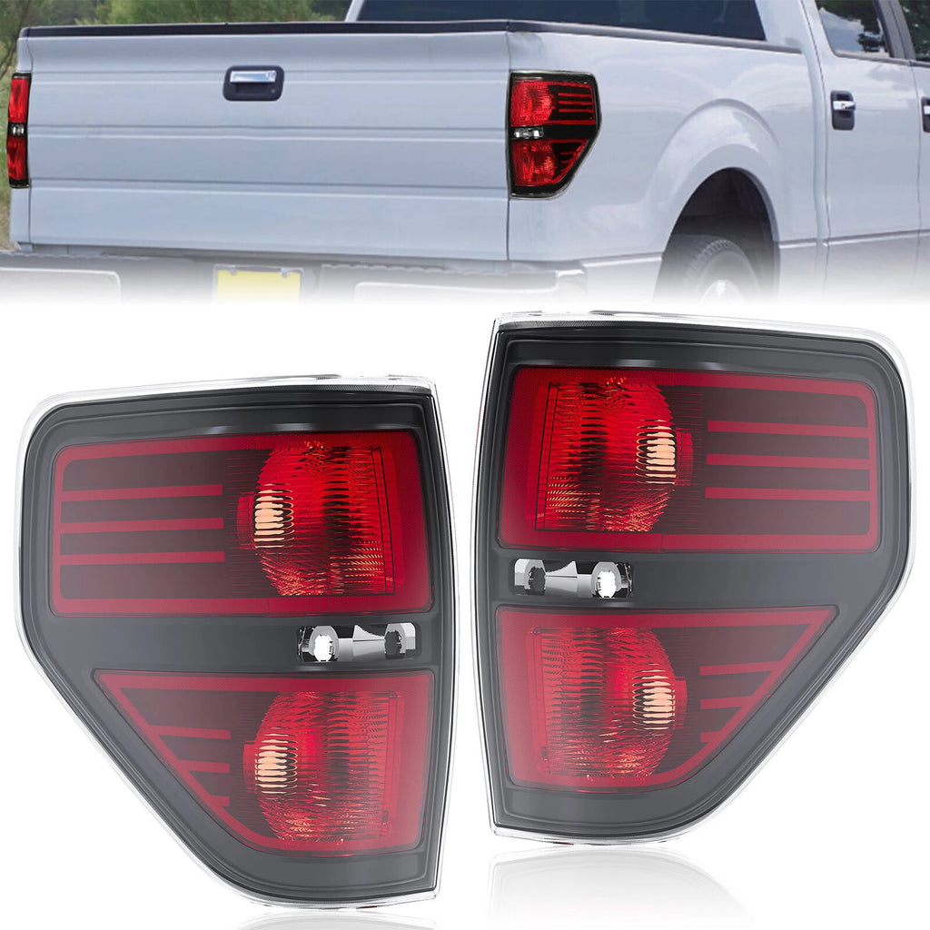 Set of 2 Rear Tail Lights for Ford F-150 (2009–2014)