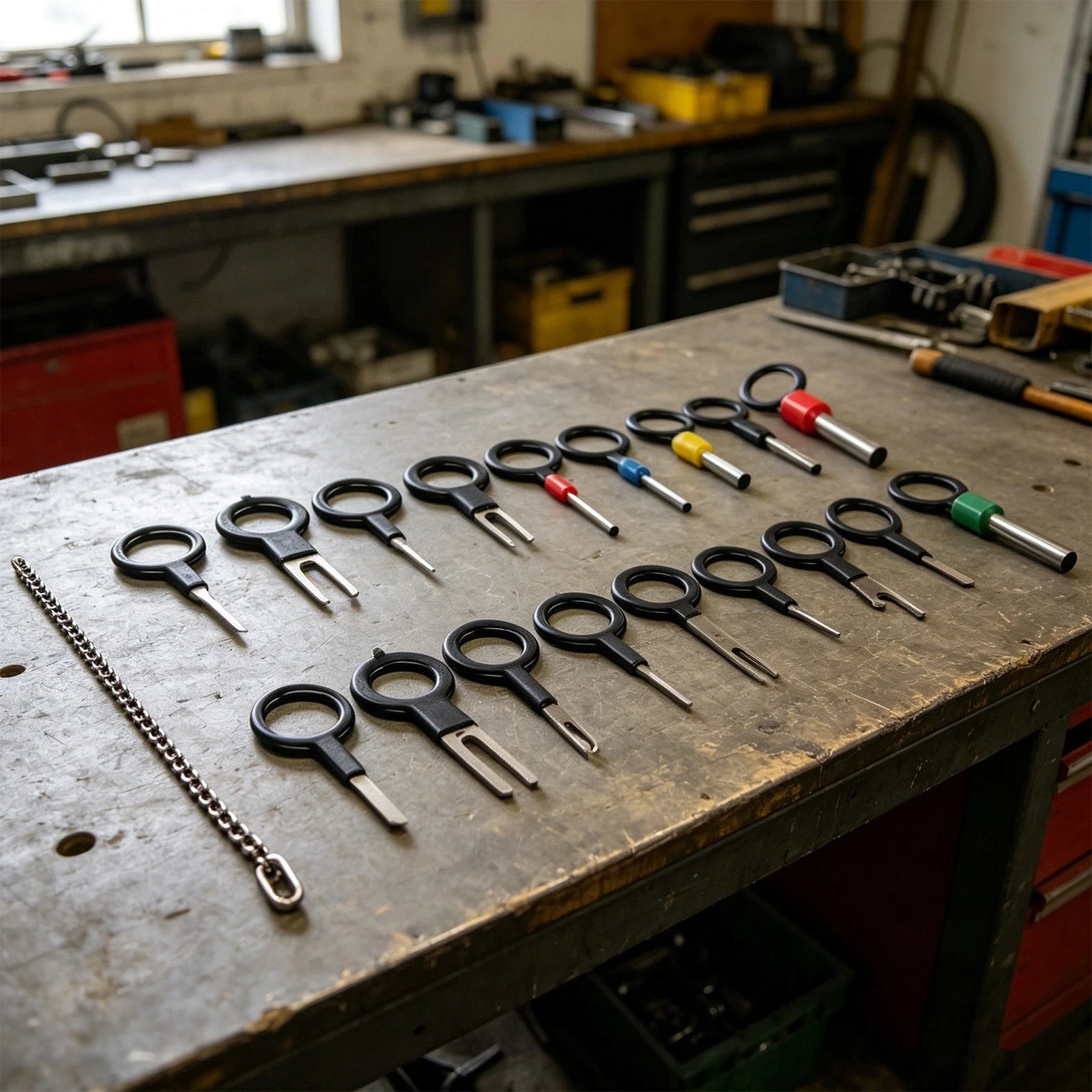 18pcs Electrical Connector Terminal Removal Tool Set for Wire Repair