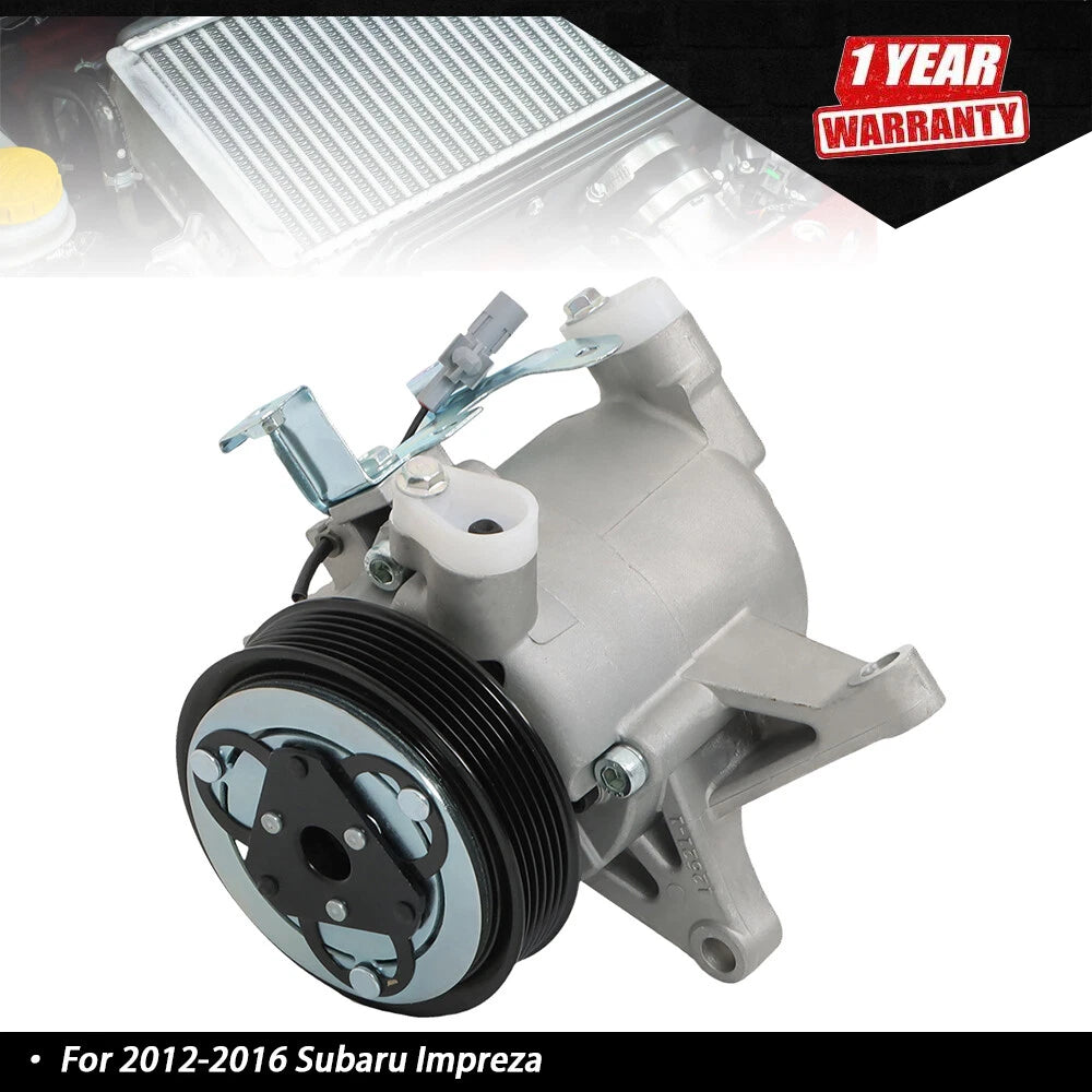 A/C Compressor with Clutch for Subaru Impreza (2012–2016)