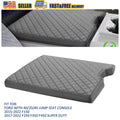 Center Console Lid Armrest Cover Pad for Ford F150 (2015–2022) Gray