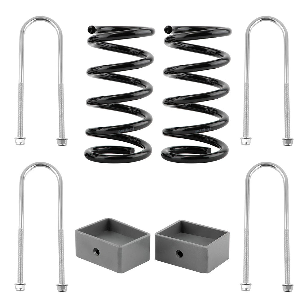 Front 3in Rear 4in Coil Spring Lowering Kit for Chevy S10 Blazer (1983–1994)