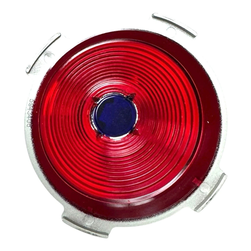 Tail Light Lenses Pair Blue Dot for 1953 Chevy Passenger Car (1953–1953)