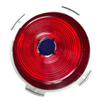 Tail Light Lenses Pair Blue Dot for 1953 Chevy Passenger Car (1953–1953)