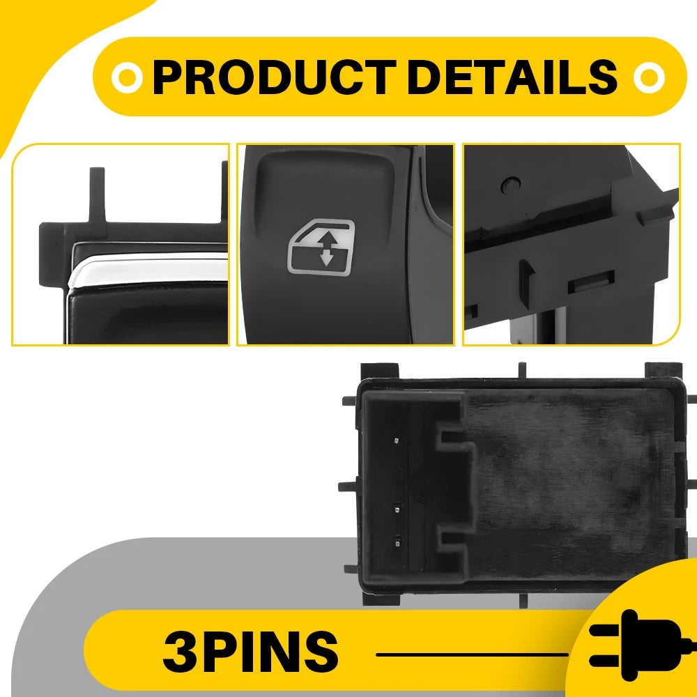 Power Window Switch for VW Golf GTI R (2016–2021)