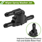 Set of 1 Windshield Washer Nozzle with Hose Connector for Toyota  No. 8532128020