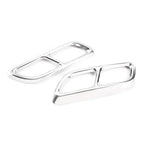 Stainless Steel Rear Exhaust Muffler Pipe Cover Trim for Cadillac CT5 (2020-2023)