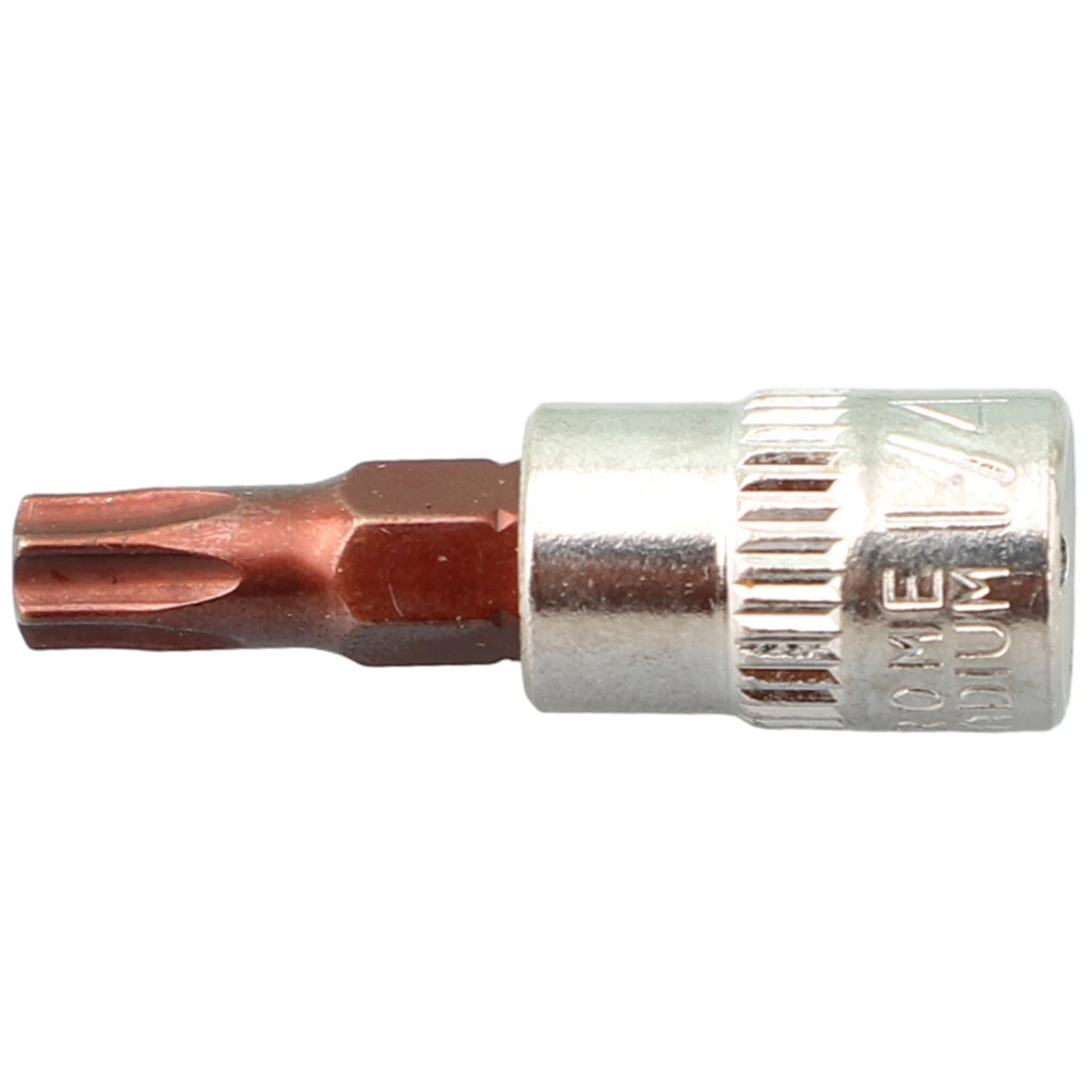 2Pc Torx Screwdriver Bit Set T8 T40 for Automotive Tools (1/4 Inch Drive)