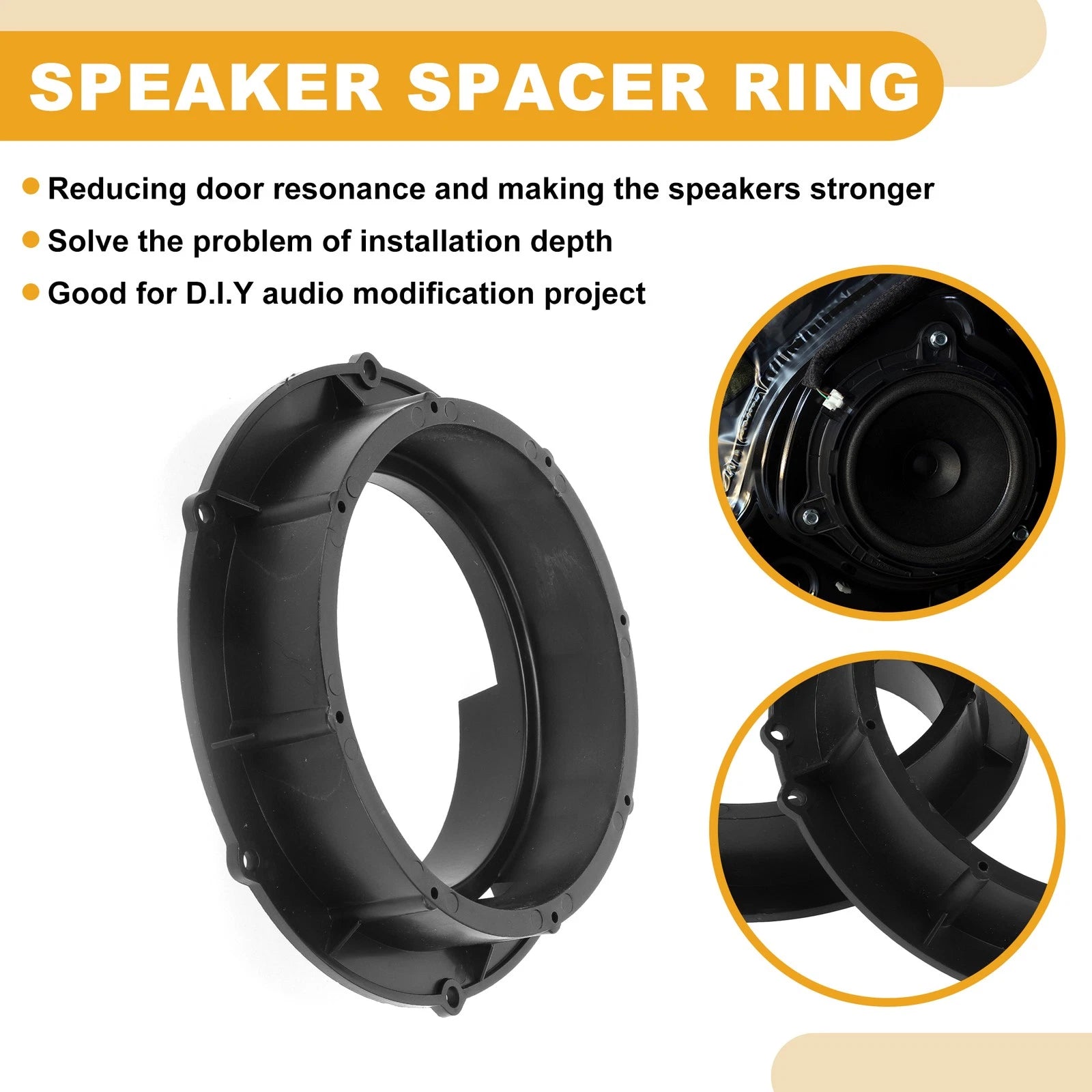 Speaker Spacer Ring for Volkswagen Excelle (2 Pcs)
