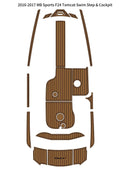 EVA Teak Floor Mat for MB Sports F24 Tomcat (2016–2017)