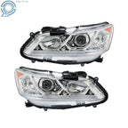 Set of 2 Halogen Headlights with DRL for Honda Accord Sedan (2016–2017)