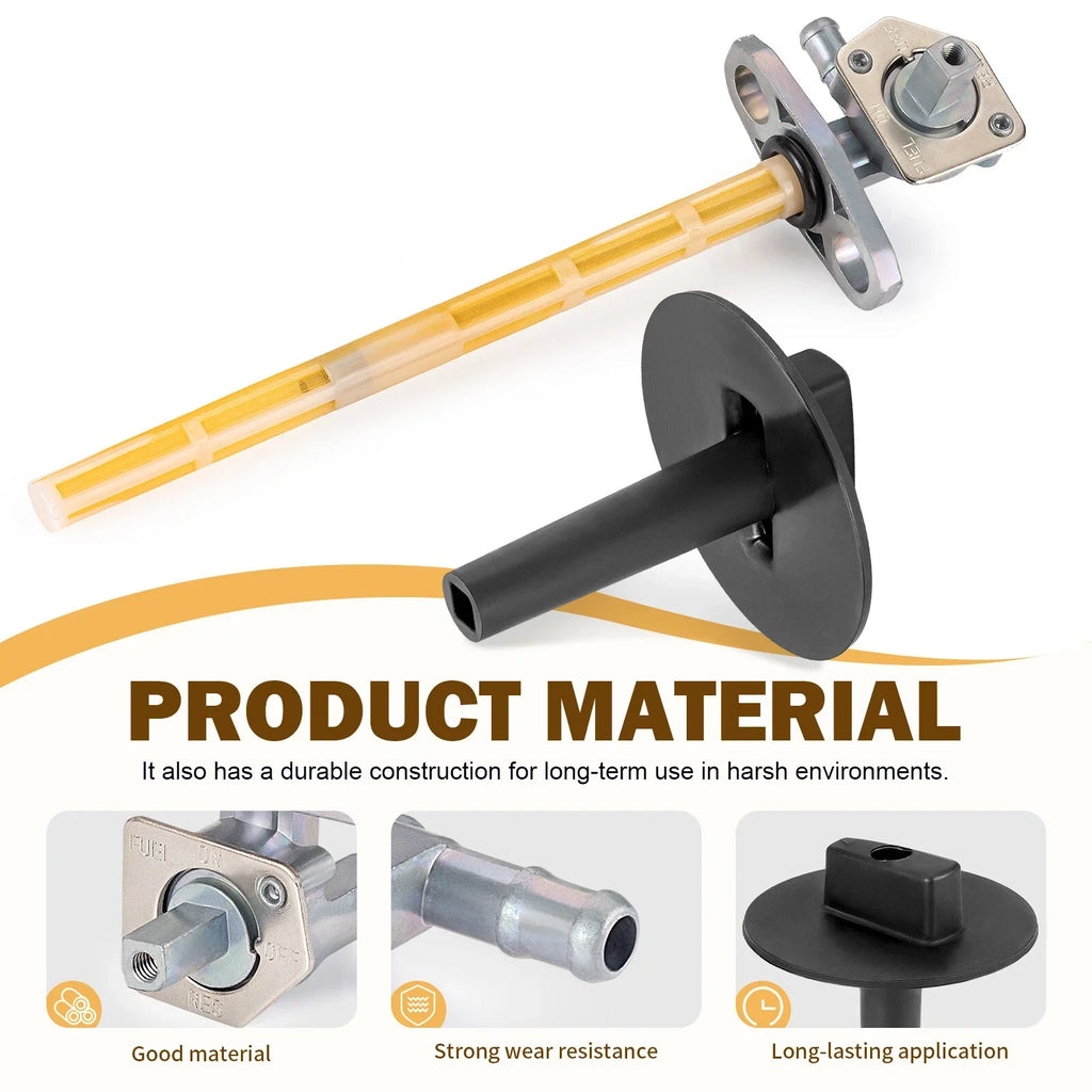 Fuel Petcock Valve & Lever 2x4 for Honda Rancher 420 (2007–2013)