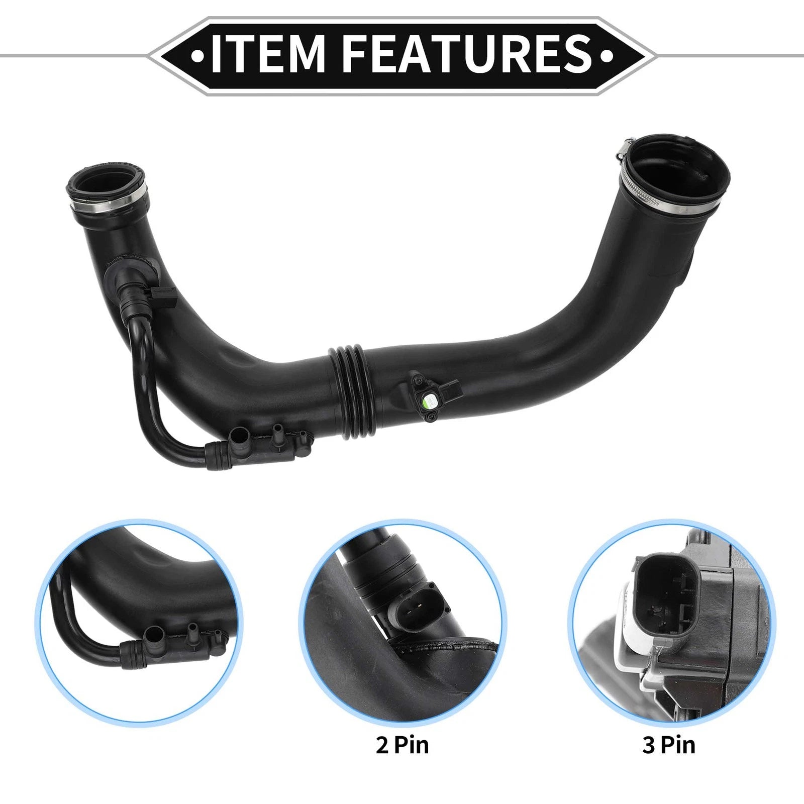 Intake Hose for Mercedes-Benz C-Class (2012–2015)