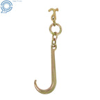 15 Inch G70 Steel Towing J Hook with T-J Hook (5400 lbs)