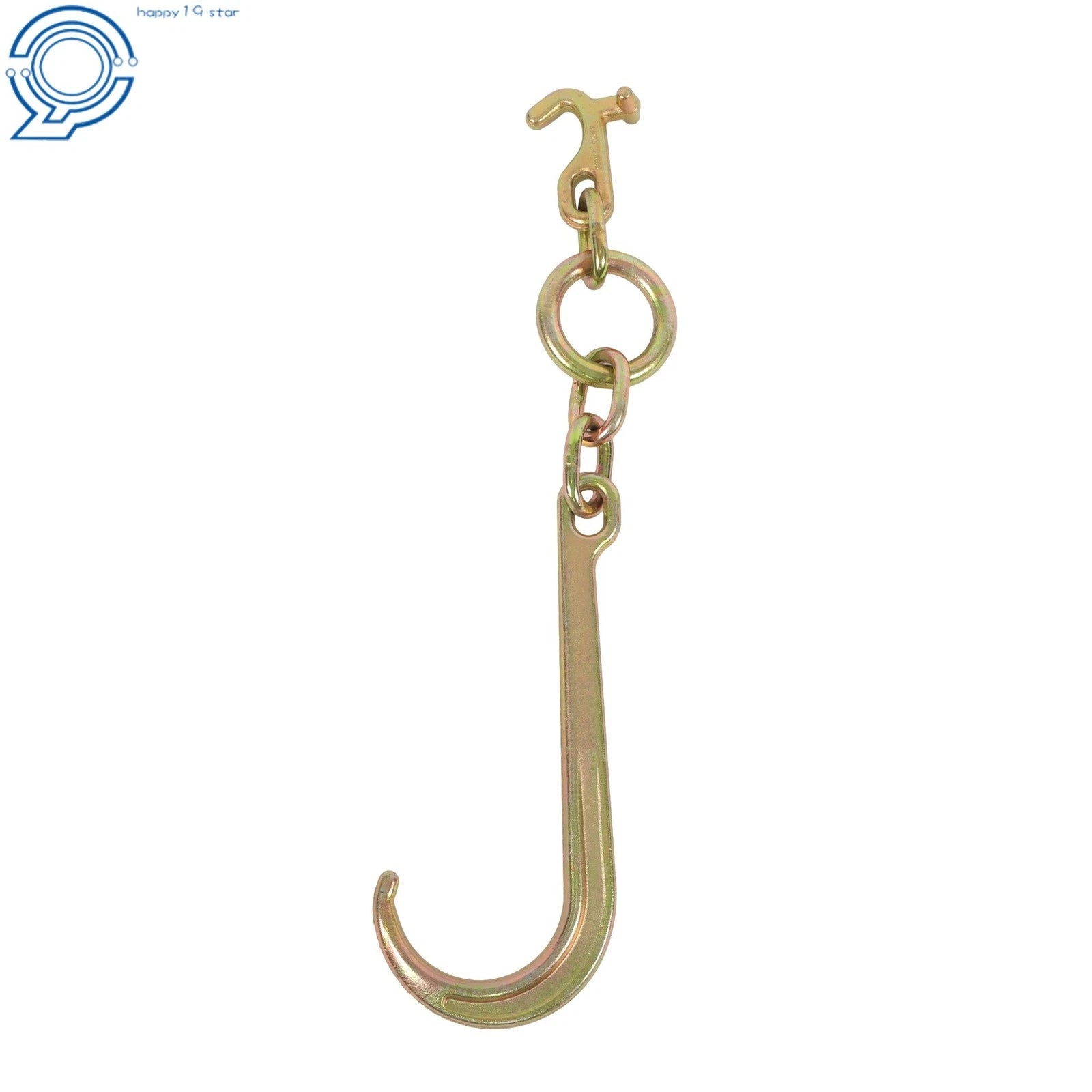 15 Inch G70 Steel Towing J Hook with T-J Hook (5400 lbs)