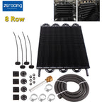 8 Row Aluminum Transmission Oil Cooler for Auto-Manual
