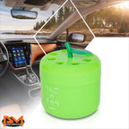 Car Air Freshener Deodorizer - Green Apple Scent - Apple Shape