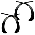 Black Front Bumper Spoiler Trim Cover for Benz GLC X253 (2020-2021)