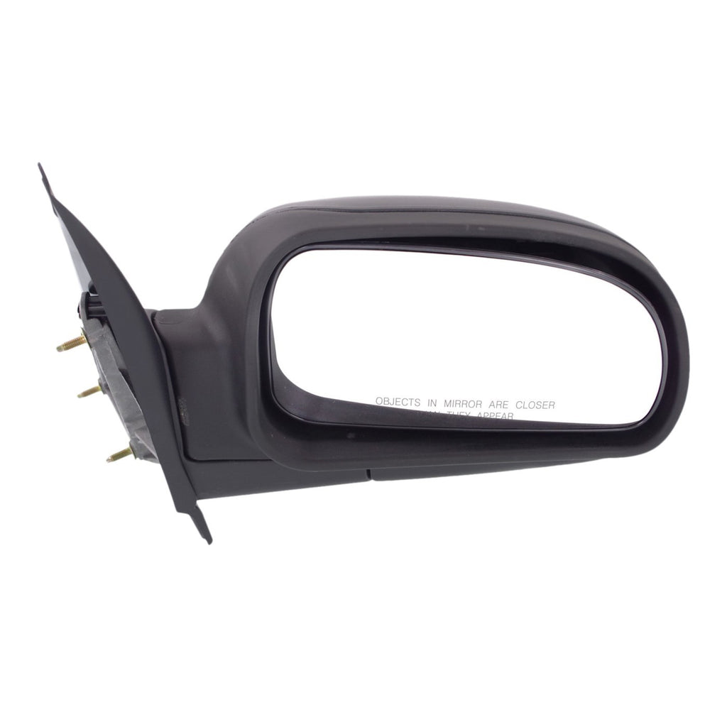 Right Manual Mirror for Chevrolet Trailblazer (2002–2009) Textured Black