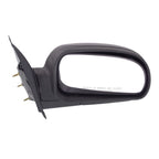 Right Manual Mirror for Chevrolet Trailblazer (2002–2009) Textured Black