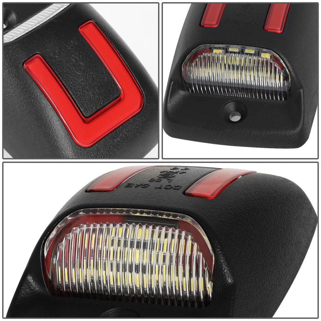 Red LED License Plate Lights for Toyota Tundra Tacoma (2000–2015)