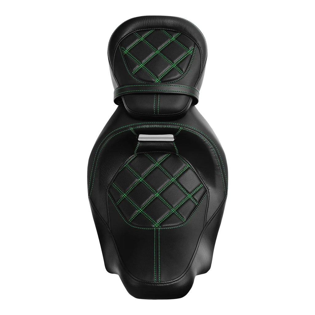 Rider Driver Passenger Seats for Harley Touring CVO Street Glide (2009-2023)