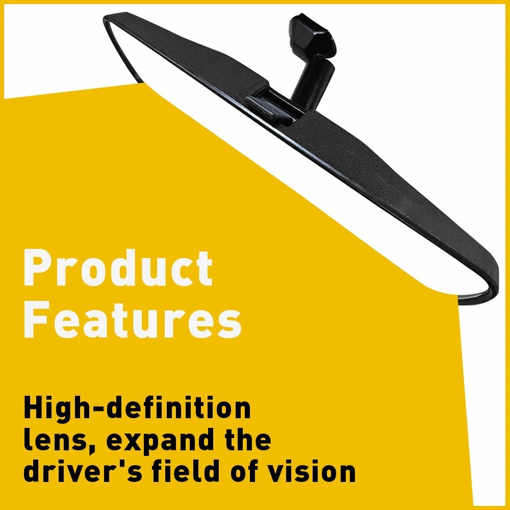 10 in Inside Rear View Mirror for Universal Fit (2010–2023)
