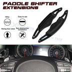 Black Aluminum Paddle Shifter Extension for Hyundai Sonata 2020-2023