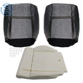Driver Foam Cushion & Front Seat Covers for Jeep Wrangler (2007–2012)